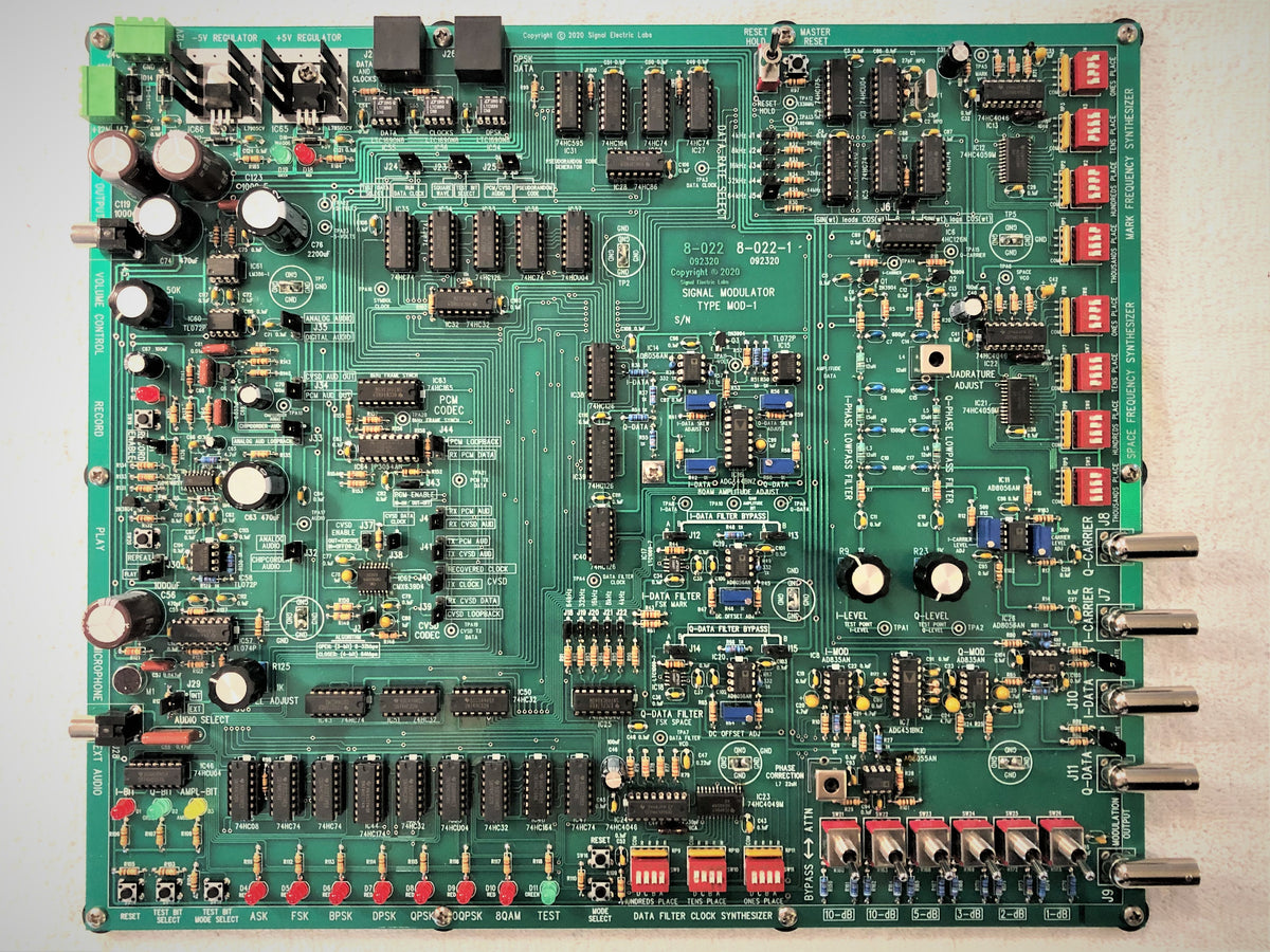 The heart of the Signal Electric Labs products start with the modulation process.