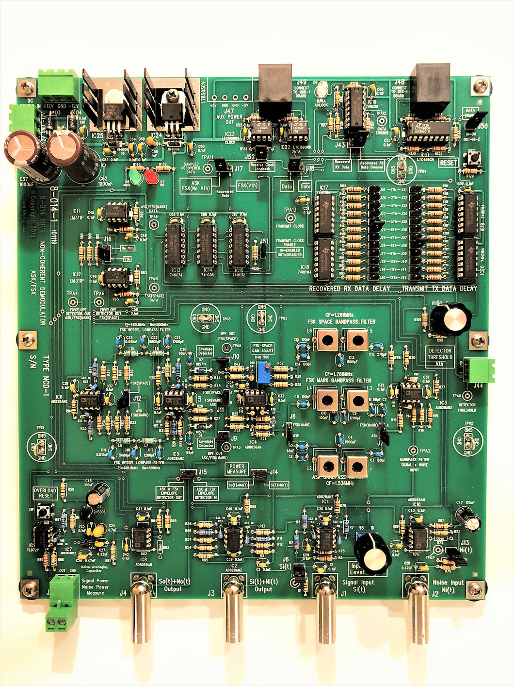 NCD-1 NON-COHERENT ASK/FSK DEMODULATOR