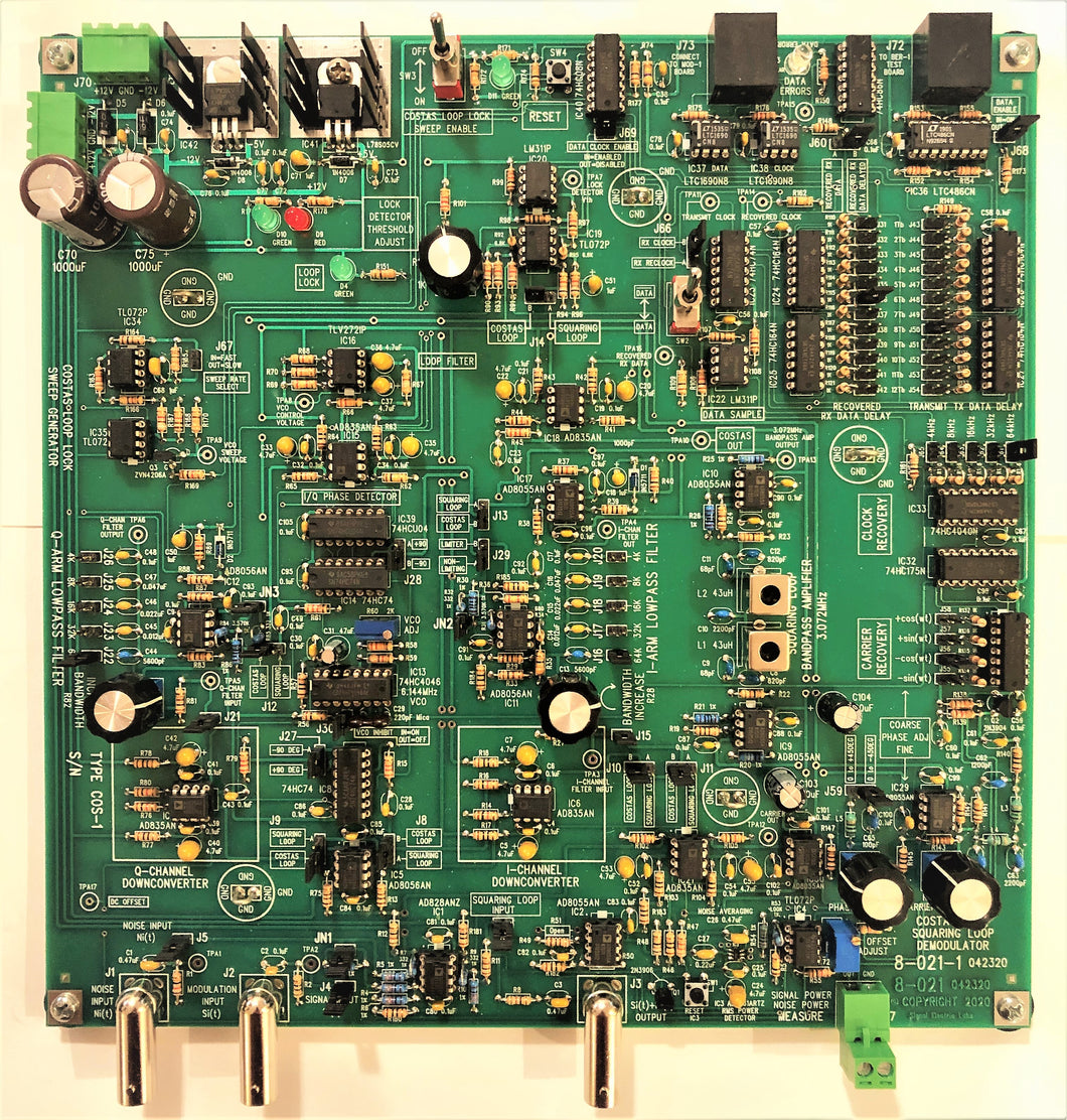 COS-1 COSTAS/SQUARING LOOP DEMODULATOR